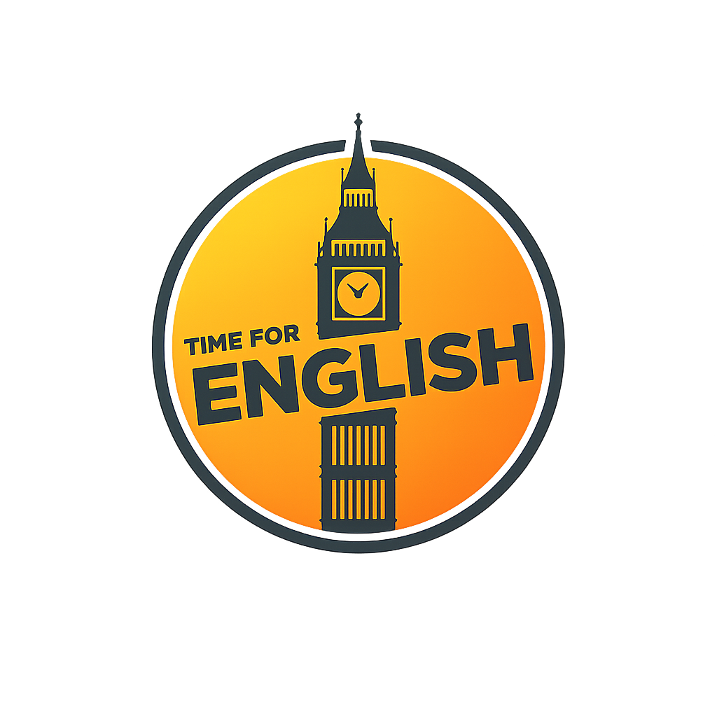 Time for English Logo
